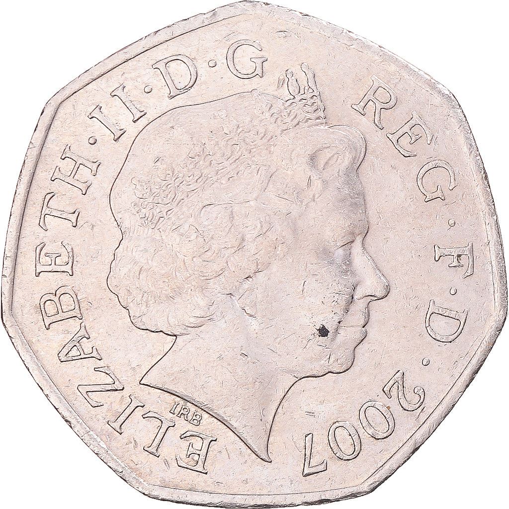 United Kingdom | 50 Pence Coin | Scouting Movement | Km:1073 | 2007 - 2009