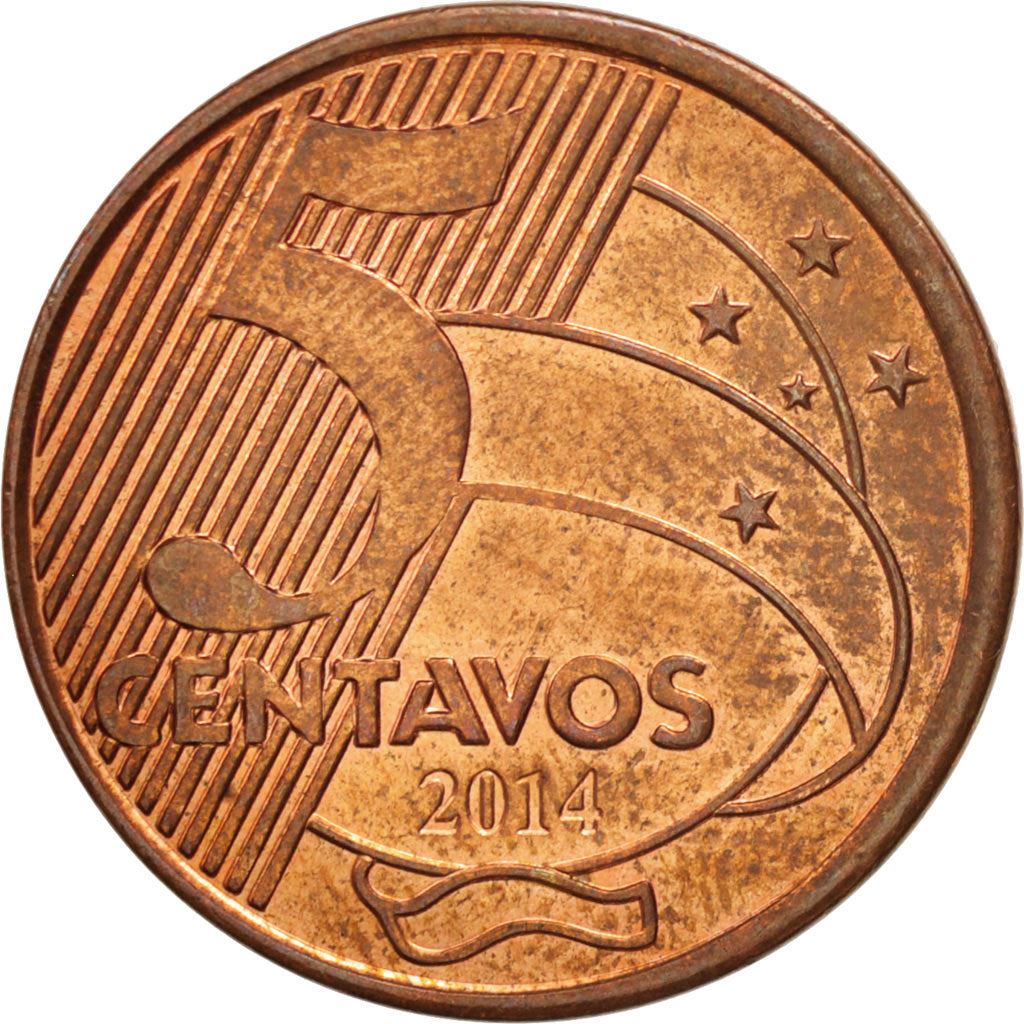 Brazil | 5 Centavos Coin | Tiradentes | Km:648 | 1998 - 2024