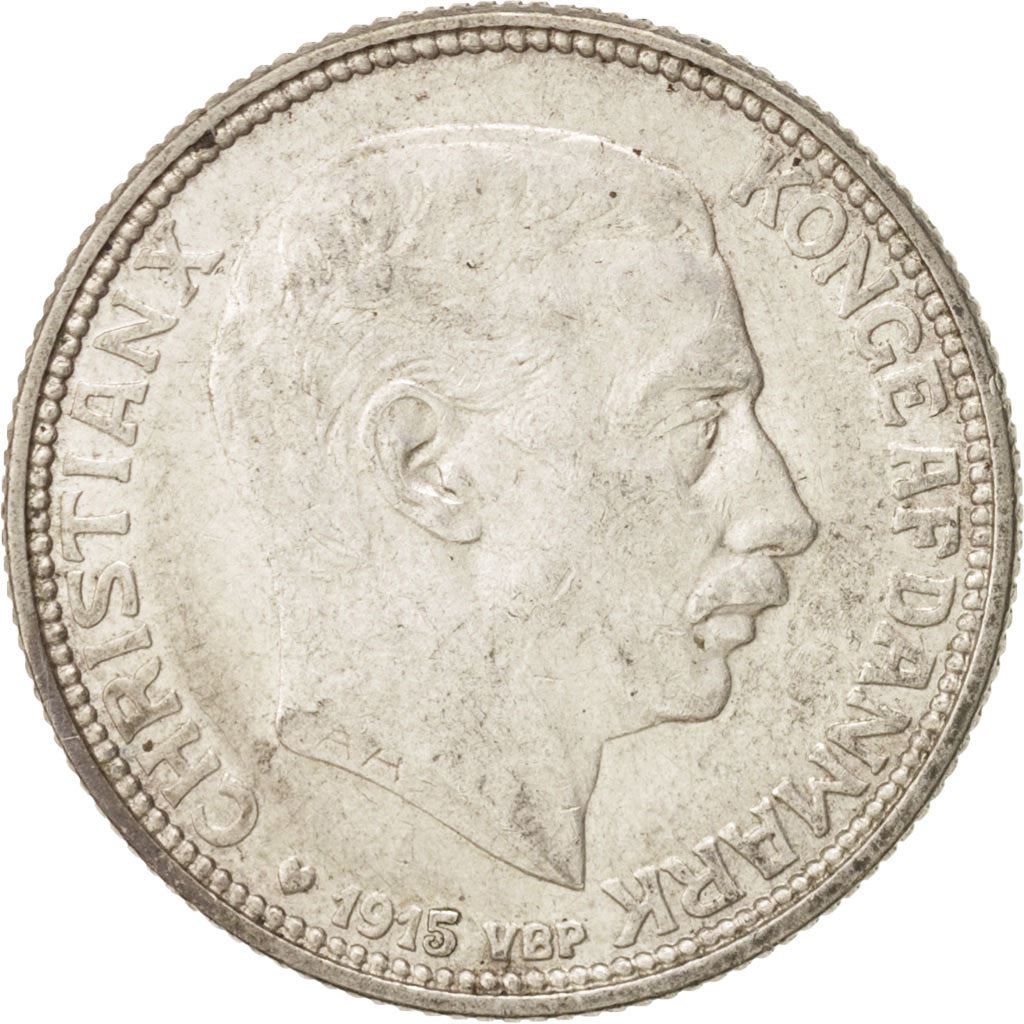 Denmark | 1 Krone Coin | Christian X | Km:819 | 1915 - 1916