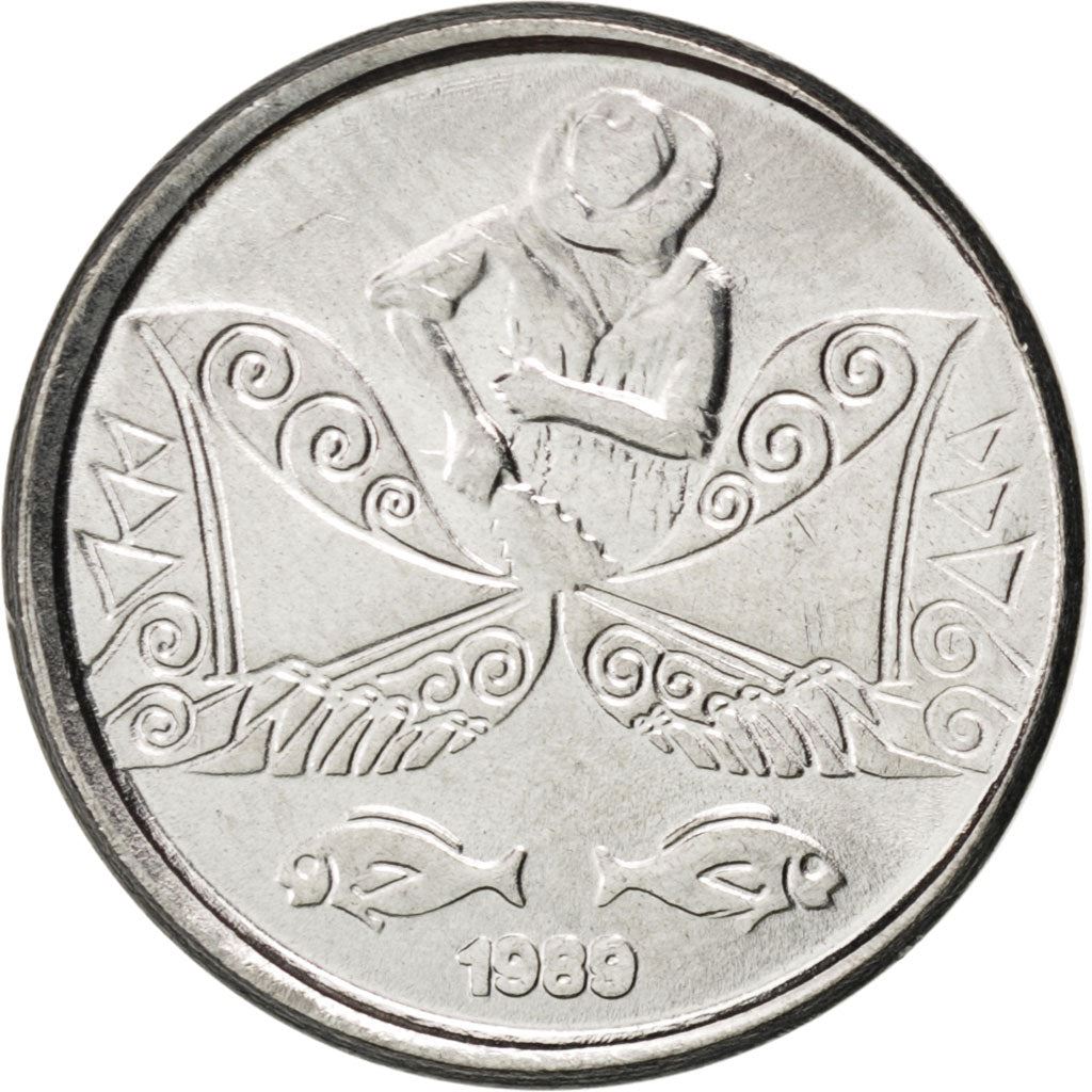 Brazil | 5 Centavos Coin | Fisher | Km:612 | 1989 - 1990