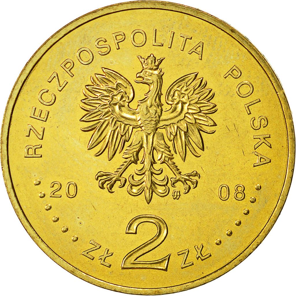 Poland | 2 Zlotys Coin | Greater Poland Uprising | Y:662 | 2008