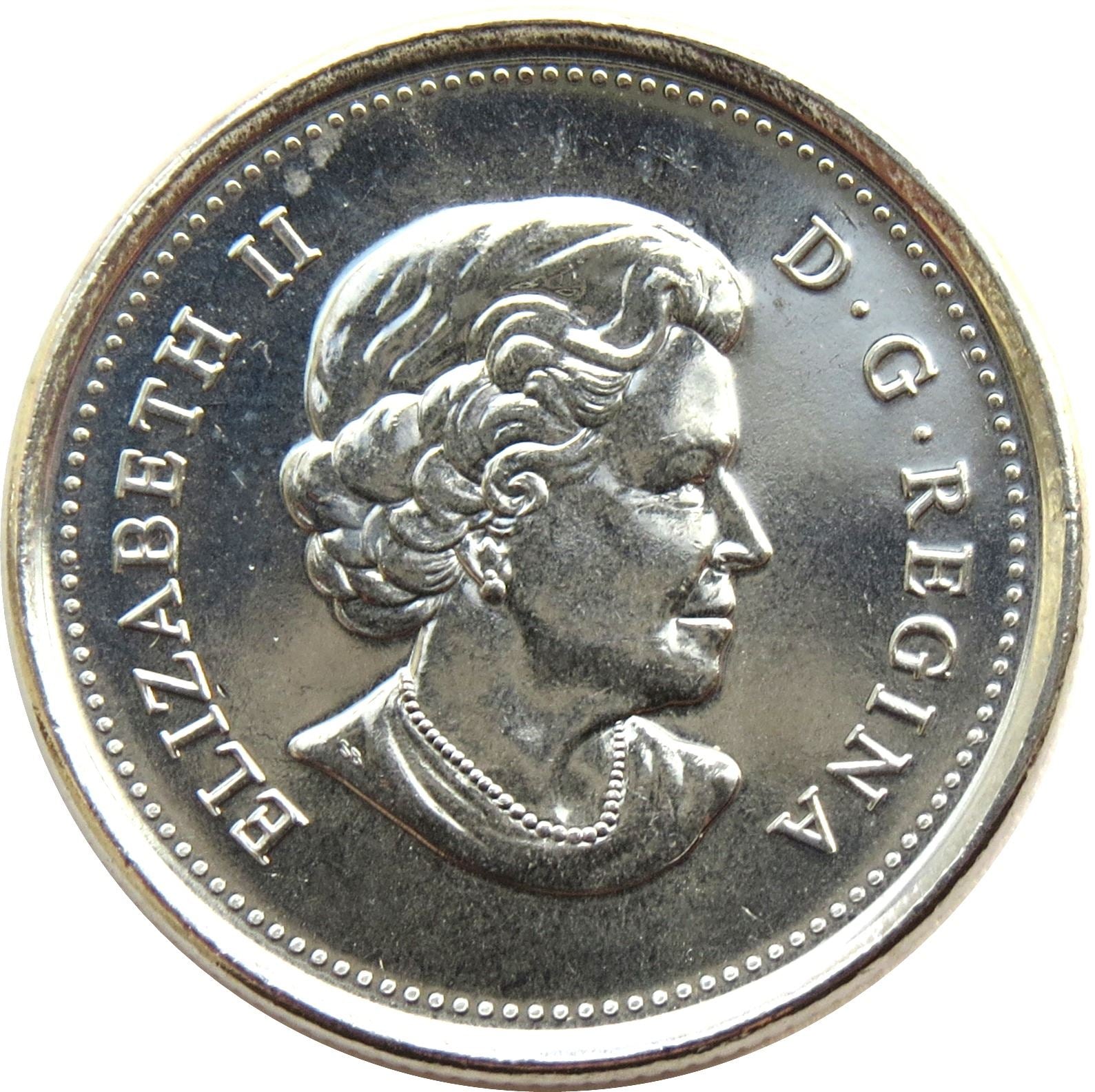 Canada | 25 Cents Coin | Arctic Expedition | Nickel plated copper | KM:1547 | 2013