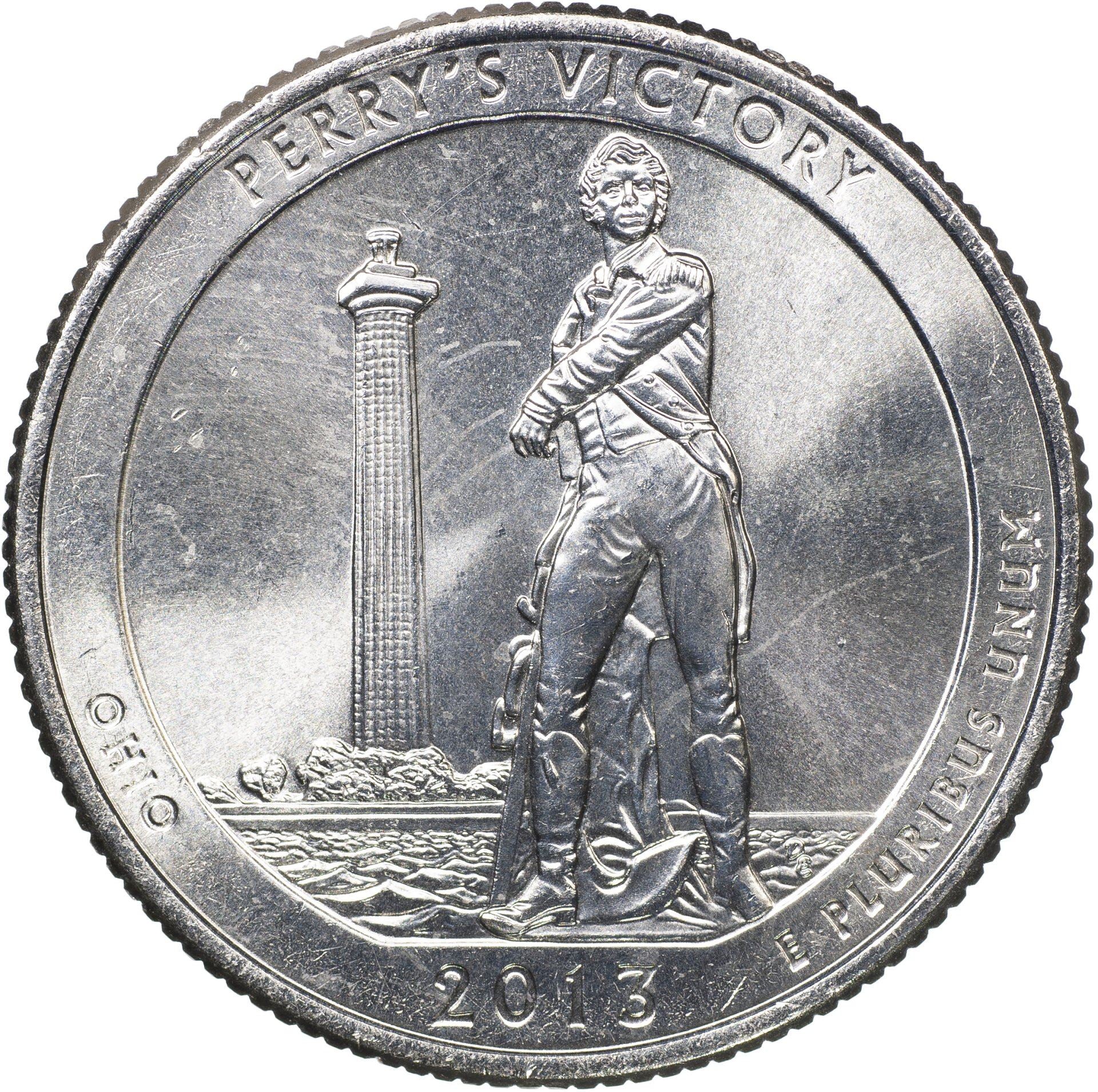 United States | 1/4 Dollar Coin | Perry's Victory | Km:543 | 2013