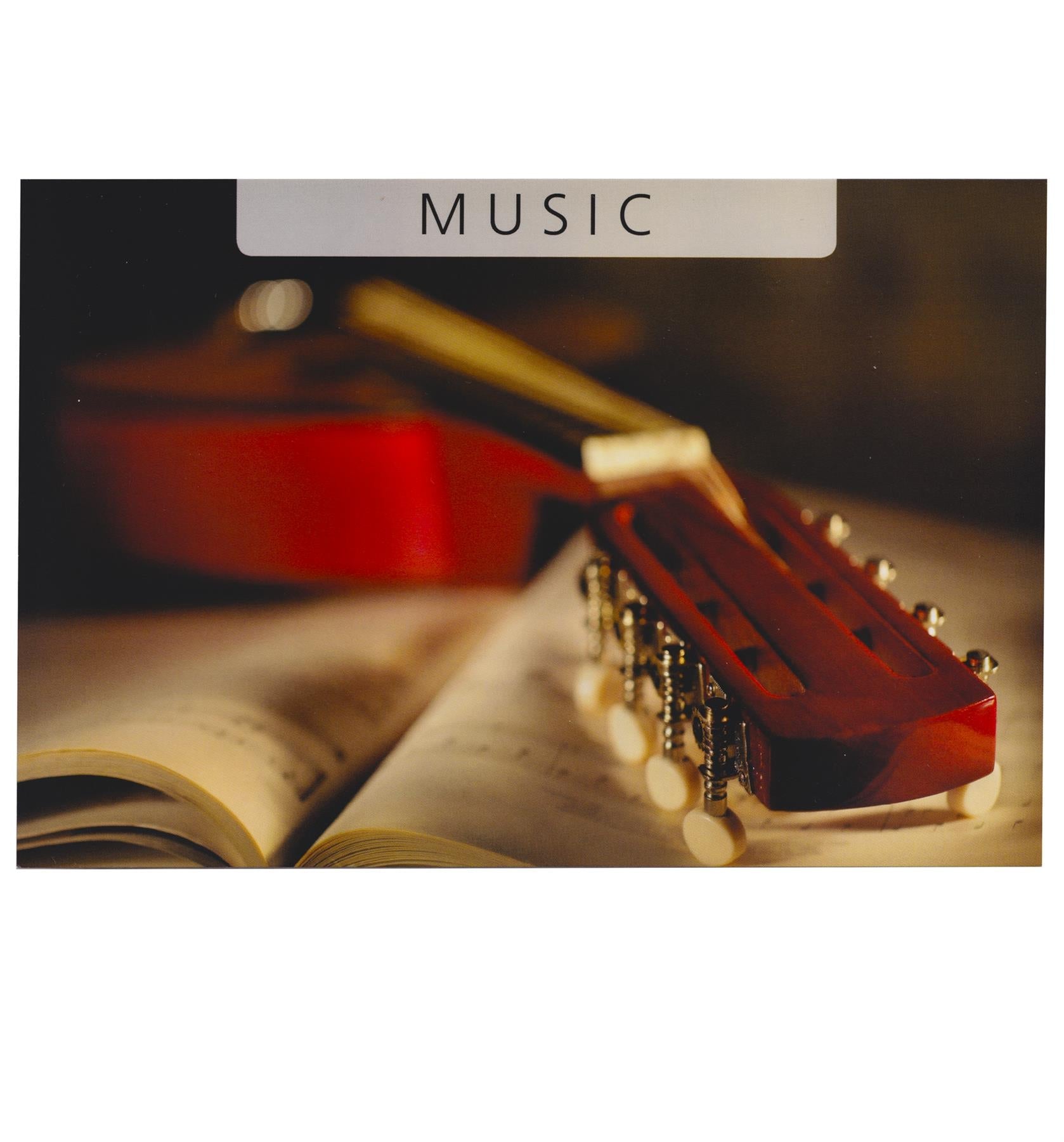 5 Banknote Collection | Music | Musical Instruments | Bow and Zande Harp | Piano | Saung | Music Scores