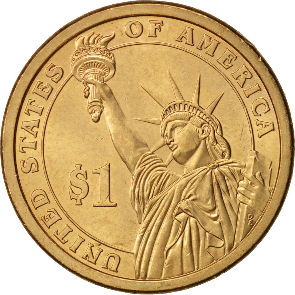 United States | 1 Dollar Coin | John Adams | Km:402 | 2007