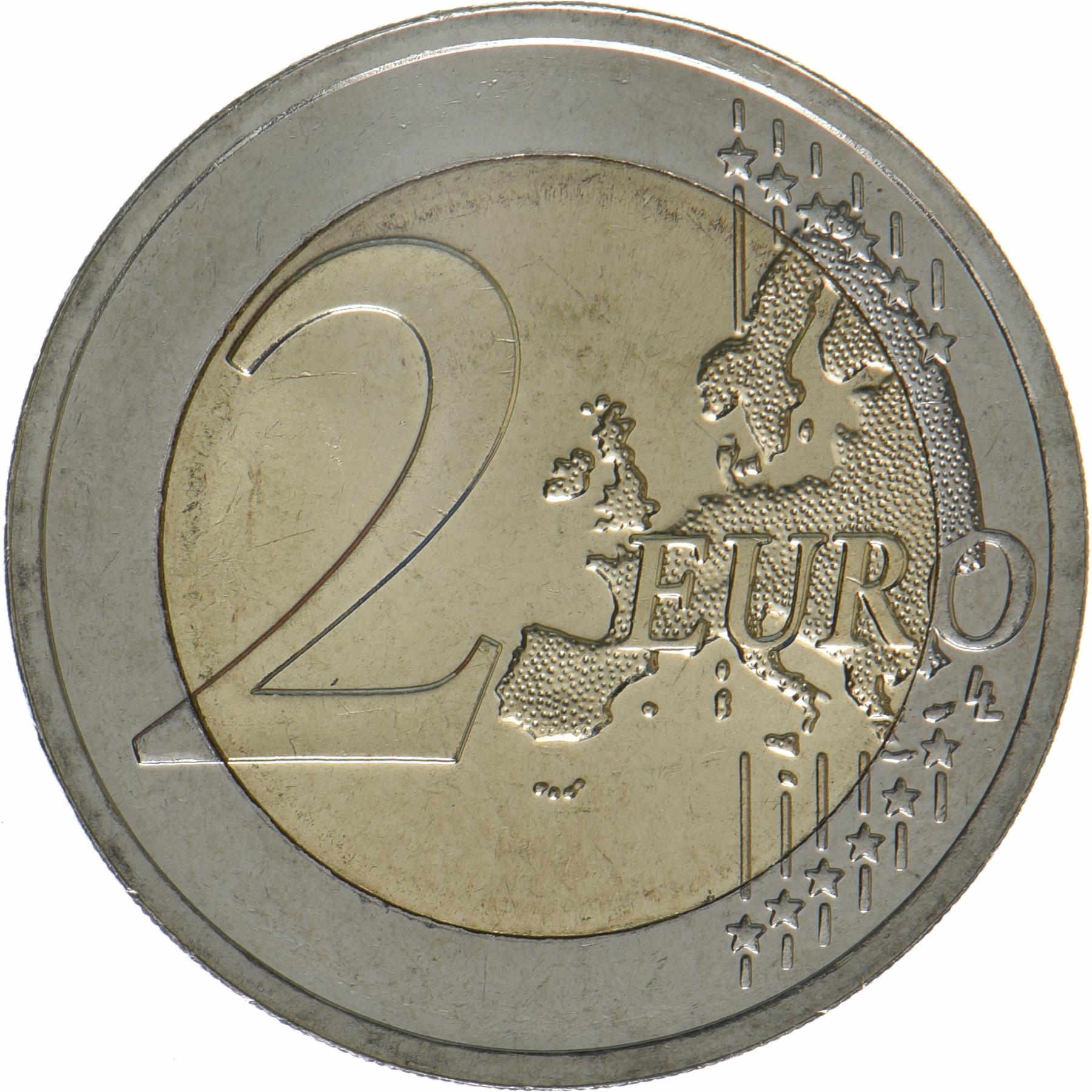 Lithuania | 2 Euros Coin | Together with Ukraine | KM:282 | 2023