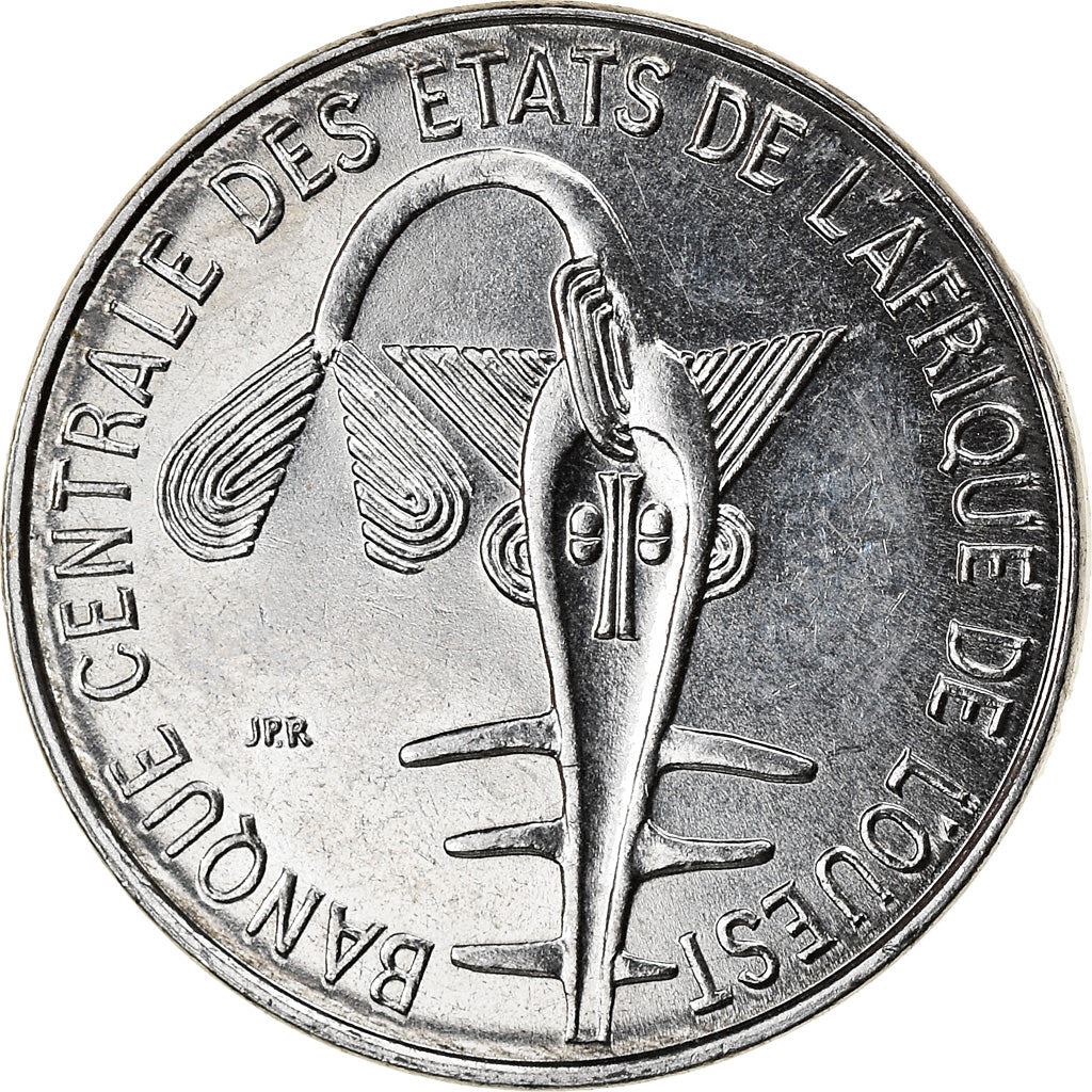 Western African States | 1 Franc Cfa Coin | Emblem of Central Bank | Km:8 | 1976 - 2011