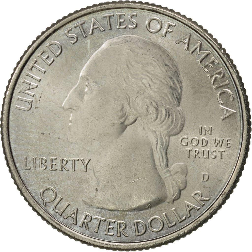 USA | 1/4 Dollar Mynt | Olympic National Park | Km:496 | 2011