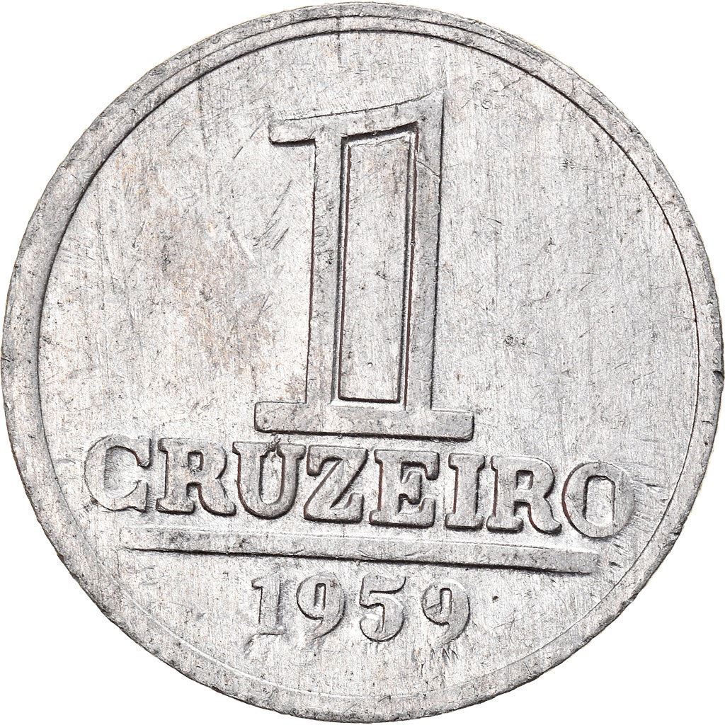 Brazil | 1 Cruzeiro Coin | Star | Km:570 | 1957 - 1961