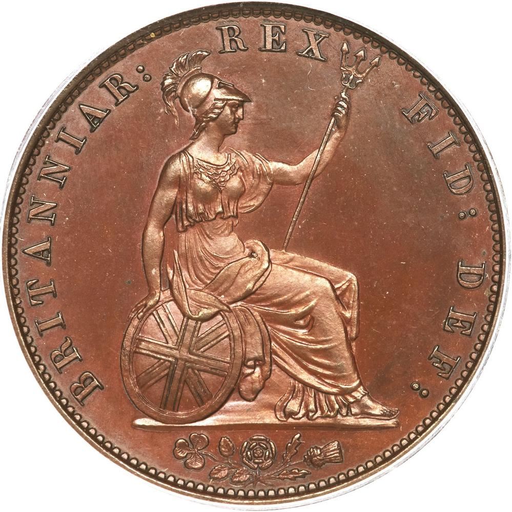 United Kingdom 1/2 Penny Coin | William IV | 1831 - 1837