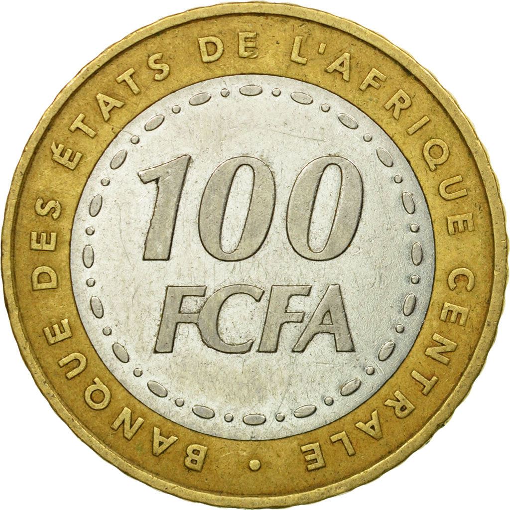 Central African States | 100 Francs Cfa Coin | Plants | Km:15 | 2006 - 2023