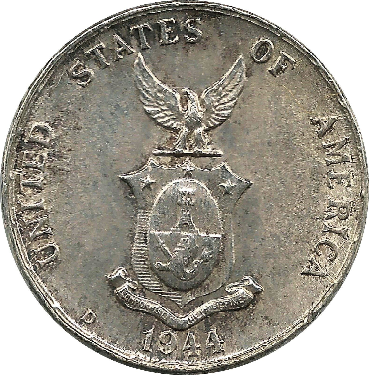Philippines 10 Centavos Coin | U.S. Administration | KM181 | 1937 - 1945