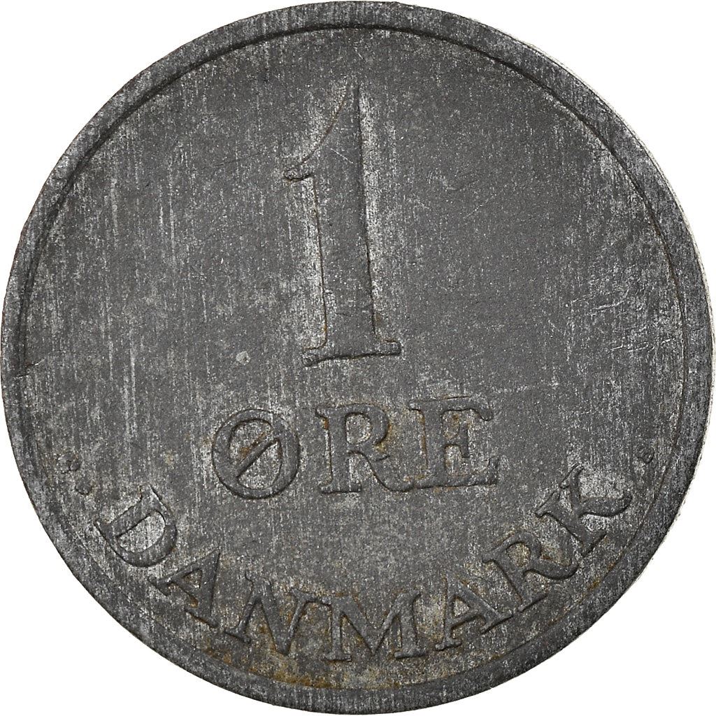 Denmark | 1 Ore Coin | Monogram | Km:839 | 1948 - 1972