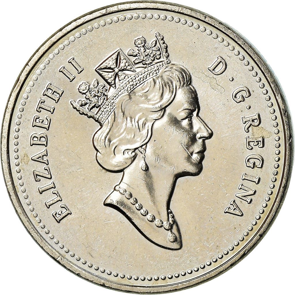 Canada | 5 Cents Coin | Copper-nickel | Confederation | KM:205 | 1992