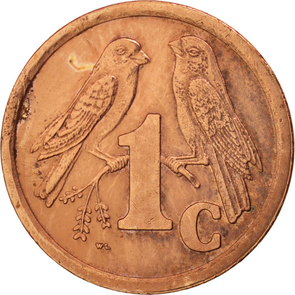 South Africa 1 Cent SOUTH AFRICA - SUID-AFRIKA Coin KM132 1990 - 1995