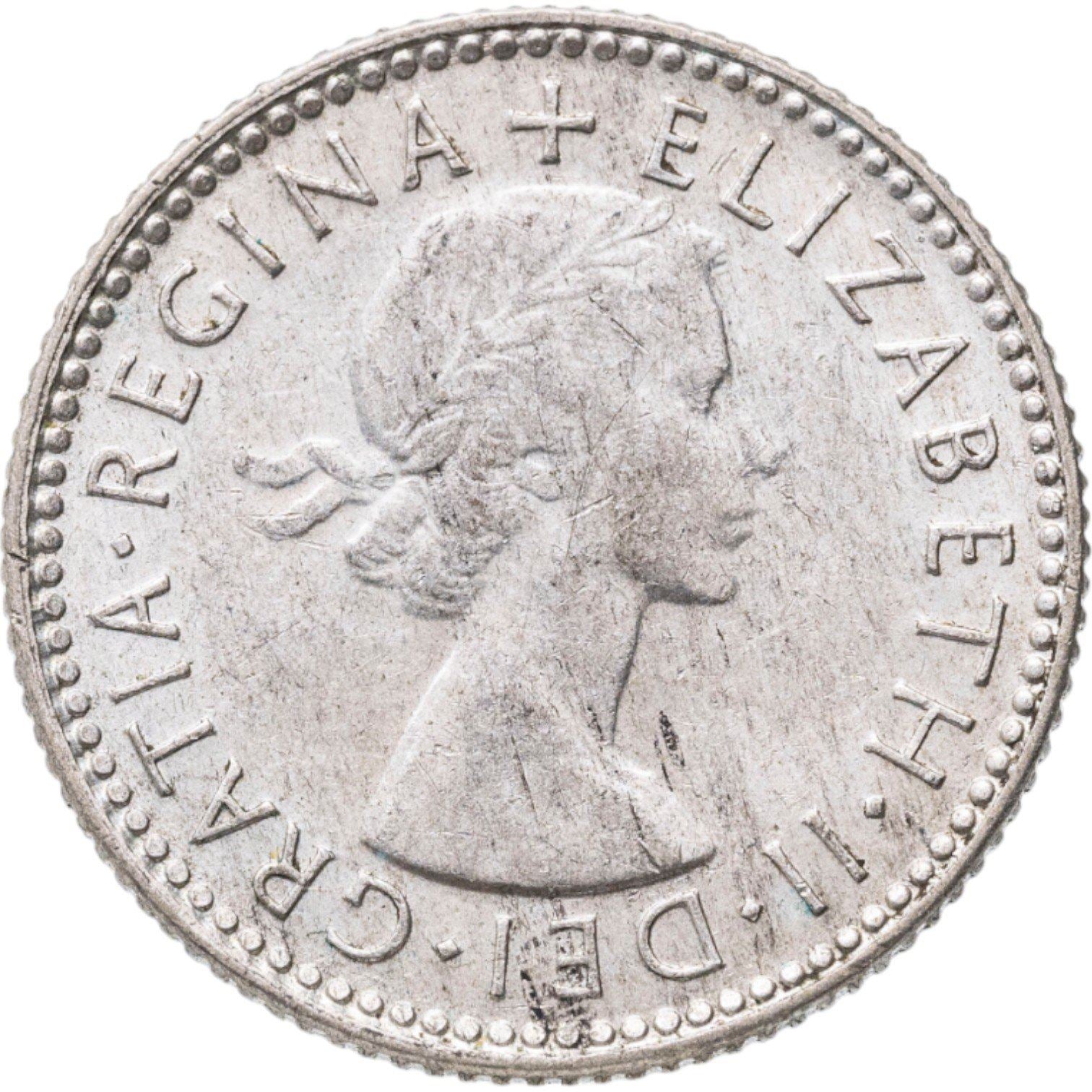 Australia | 6 Pence Coin | Elizabeth II | KM:52 | 1953 - 1954