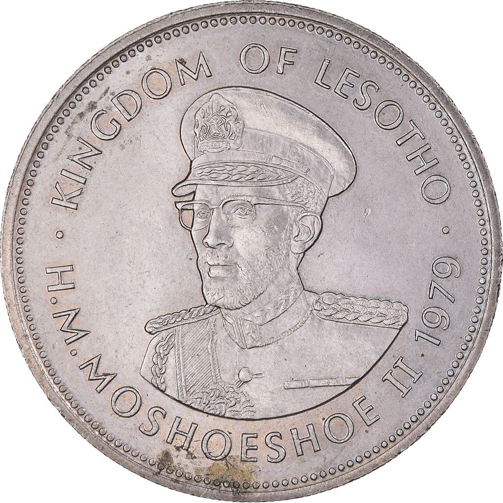 Lesotho | 1 Loti Coin | Moshoeshoe II | Copper-nickel | KM:22 | 1979-1989