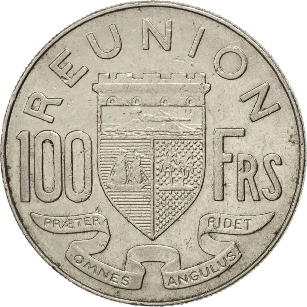 Reunion | 100 Francs Coin | Marianne | Nickel | KM:13 | 1964-1973