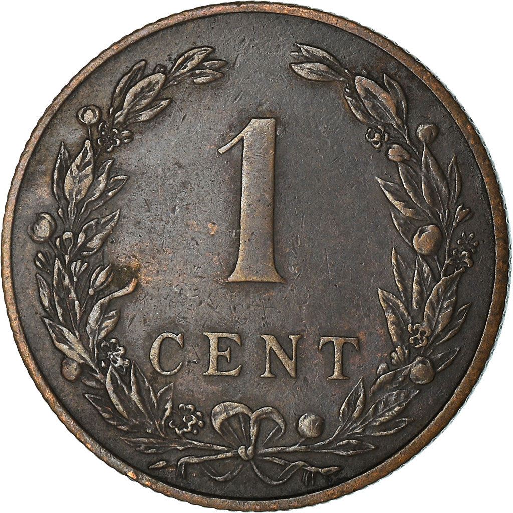 Niederlande | 1-Cent-Münze | Löwe | Km:130 | 1901