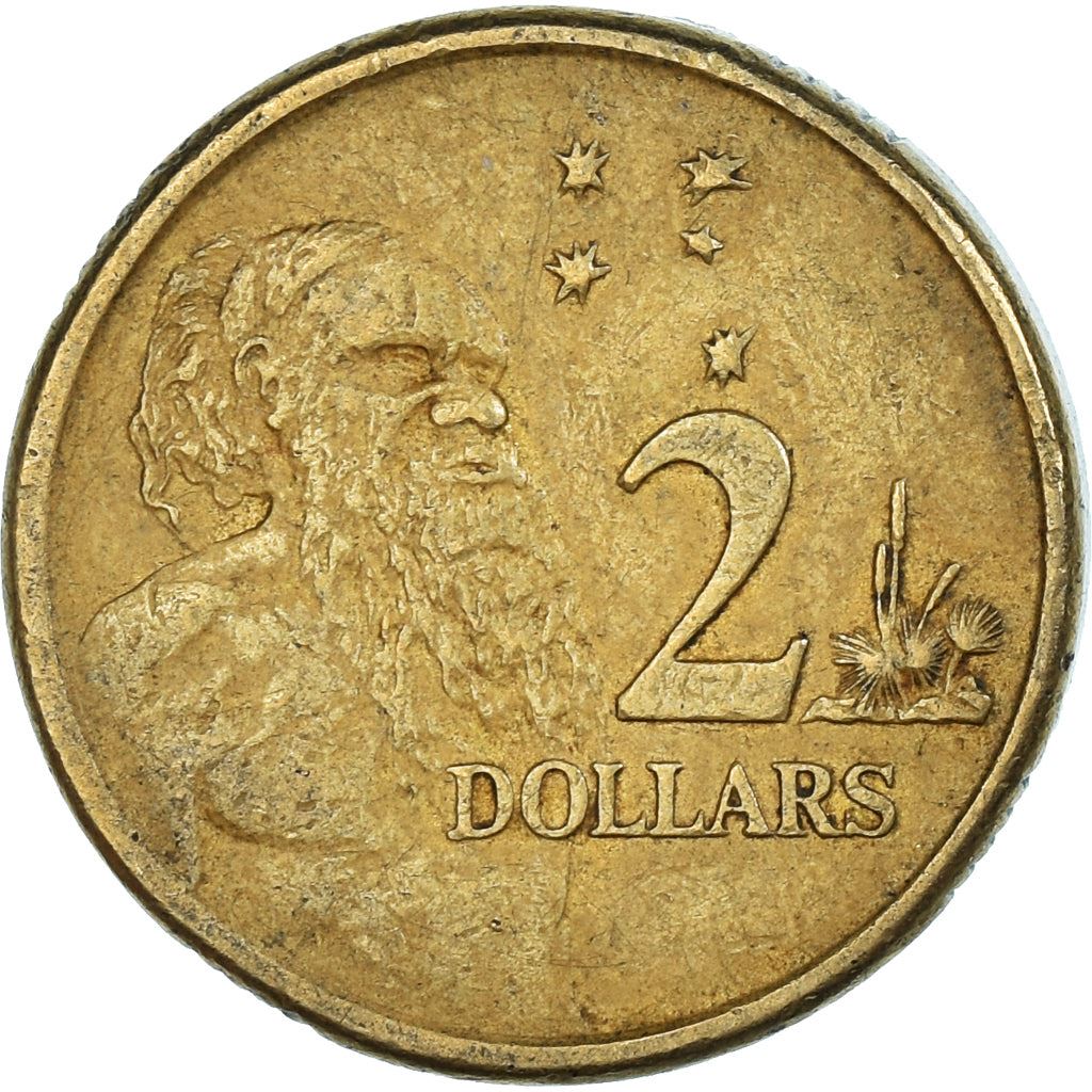 Australia | 2 Dollars Coin | Aboriginal Elder | Km:406 | 1999 - 2019