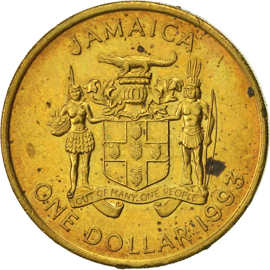 Jamaica 1 Dollar Coin | Sir Alexander Bustamante | KM145a | 1993 - 1994