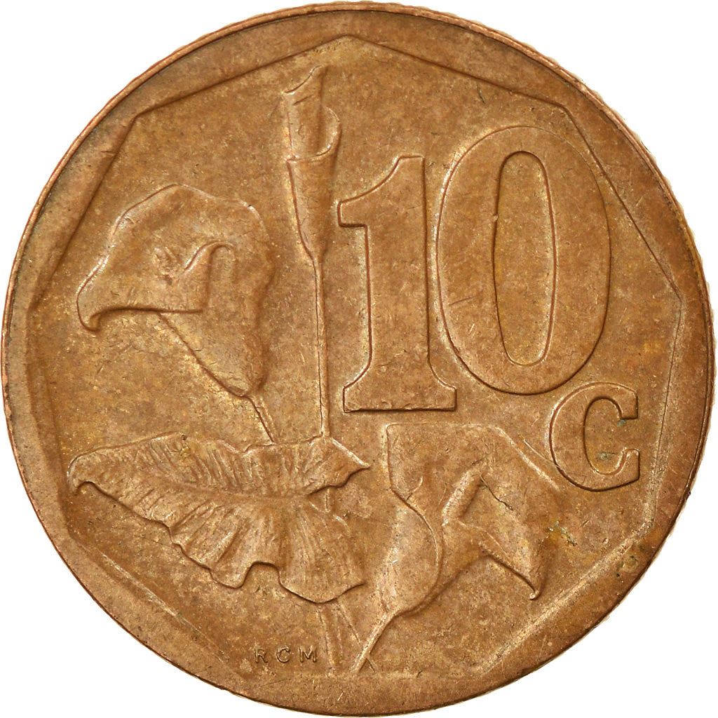 Sør-Afrika 10 Cent Afrikaans Legende - Suid-Afrika Mynt KM487 2006