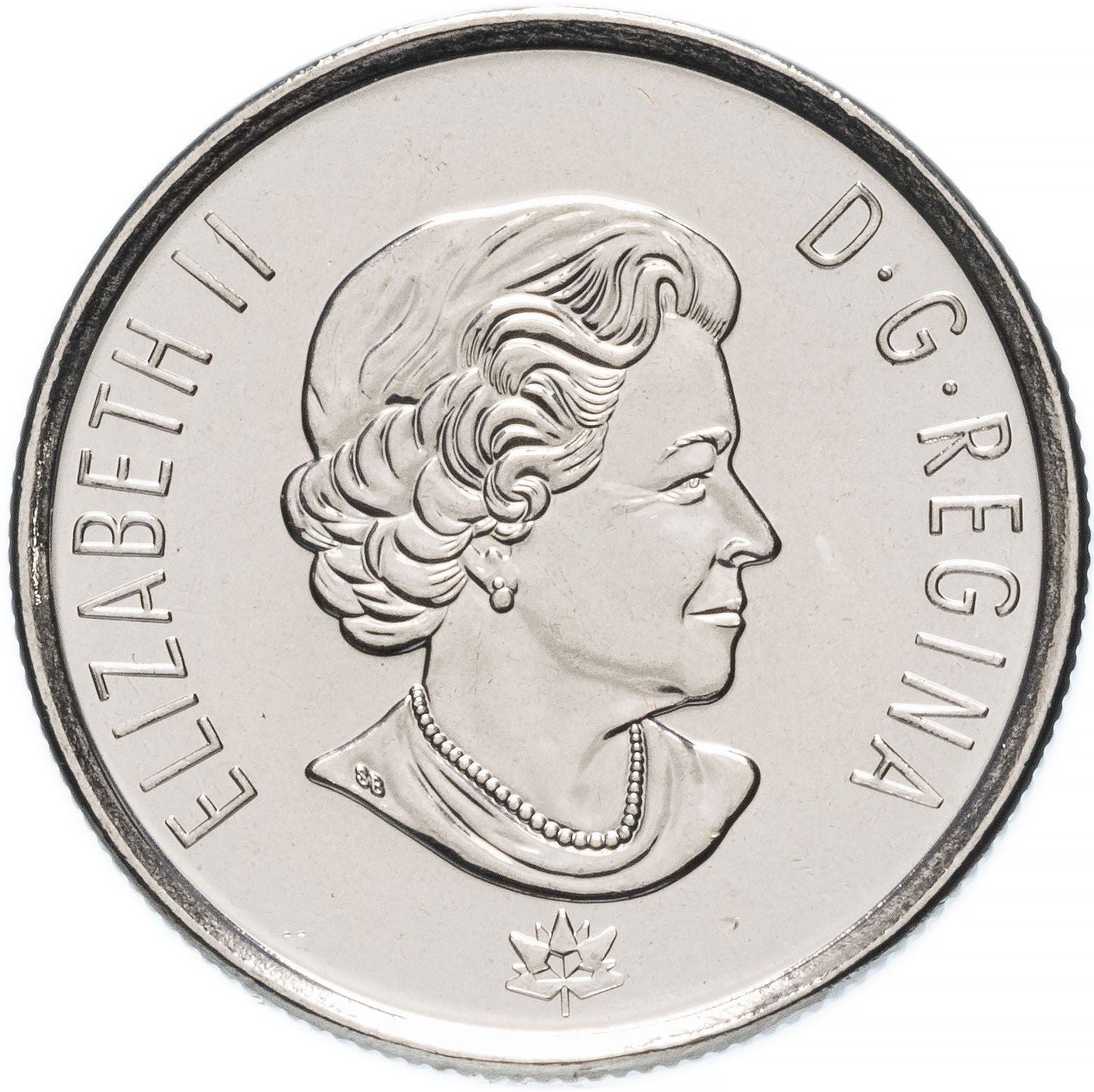 Kanada | 25 cent mynt | Grön framtid | Nickelpläterat stål | KM:2295.1 | 2017