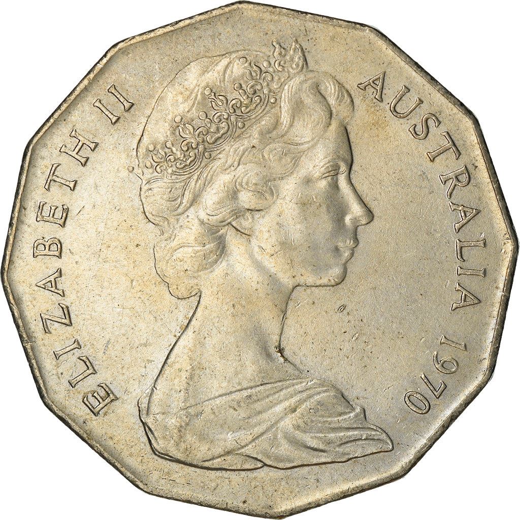 Australia | 50 Cents Coin | Captain Cook | Km:69 | 1970