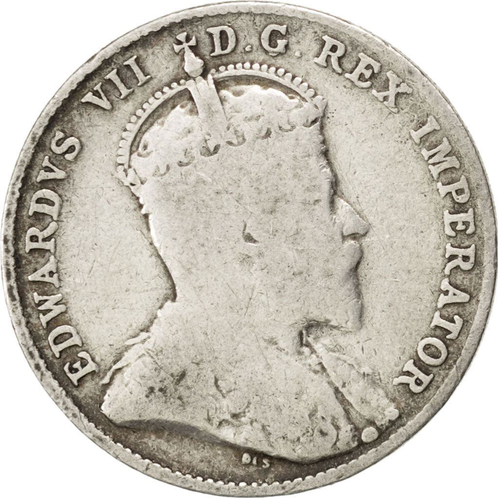 Canada | 10 Cents Coin | Silver | Crown | Wreath | KM:10 | 1902-1910