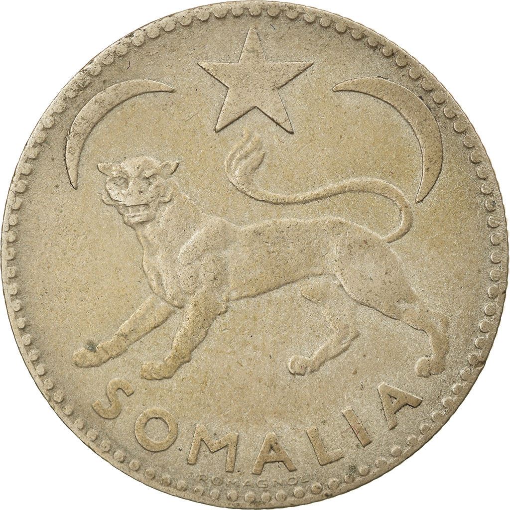 Somalia | 1 Somalo Coin | Leopard | Km:5 | 1950