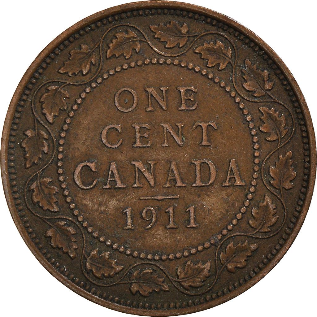 Canada | 1 Cent Coin | Bronze | KM:15 | 1911