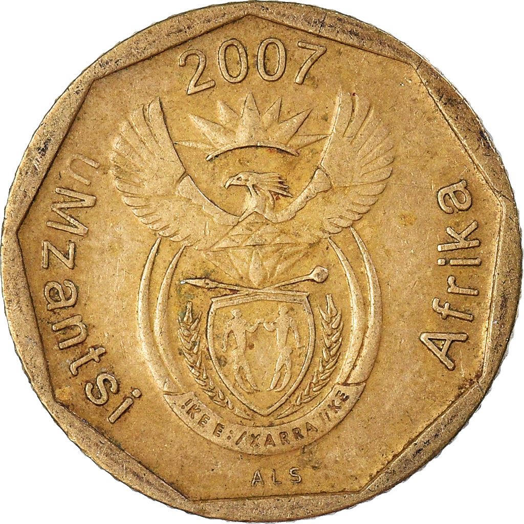 Sydafrika 10 Cent Xhosa Legend - uMzantsi Afrika Mynt KM341 2007