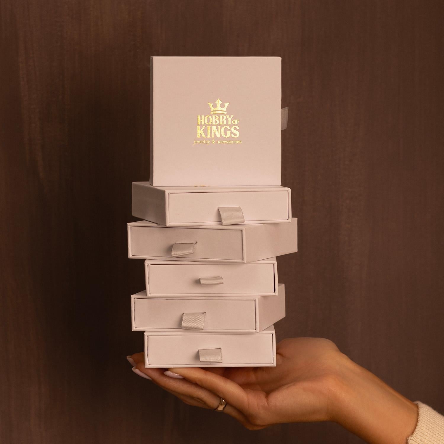 Premium Gift Box with Pouch | Ideal for Jewelry, Accessories, and Coin Collections