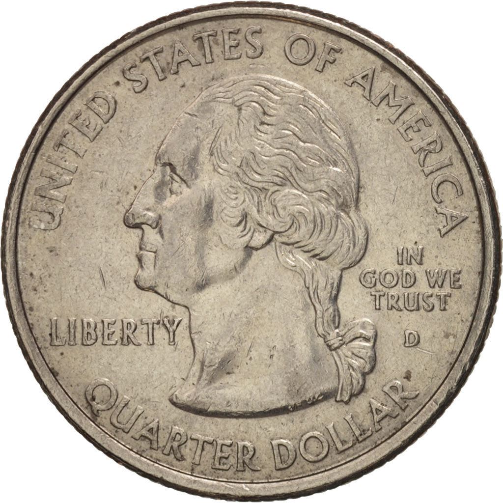 United States | 1/4 Dollar Coin | Kentucky | Km:322 | 2001