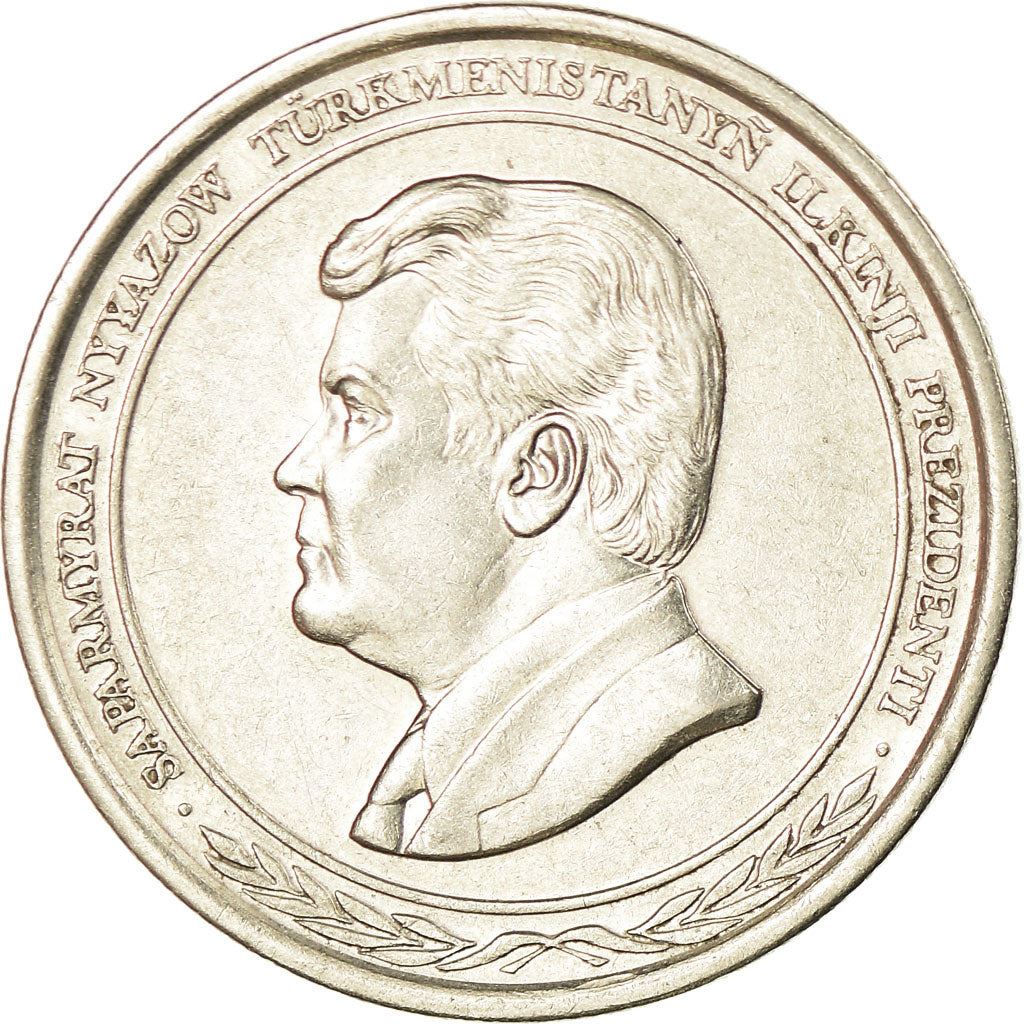 Turkmenistan 1000 Manat Coin | Saparmurat Niyazov | KM13 | 1999