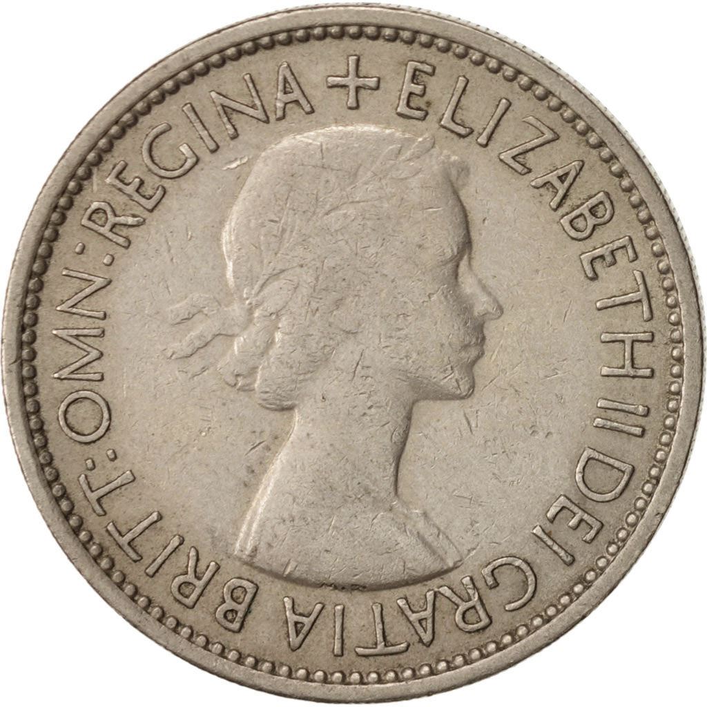 United Kingdom | 2 Shillings Coin | Elizabeth II | Km:892 | 1953
