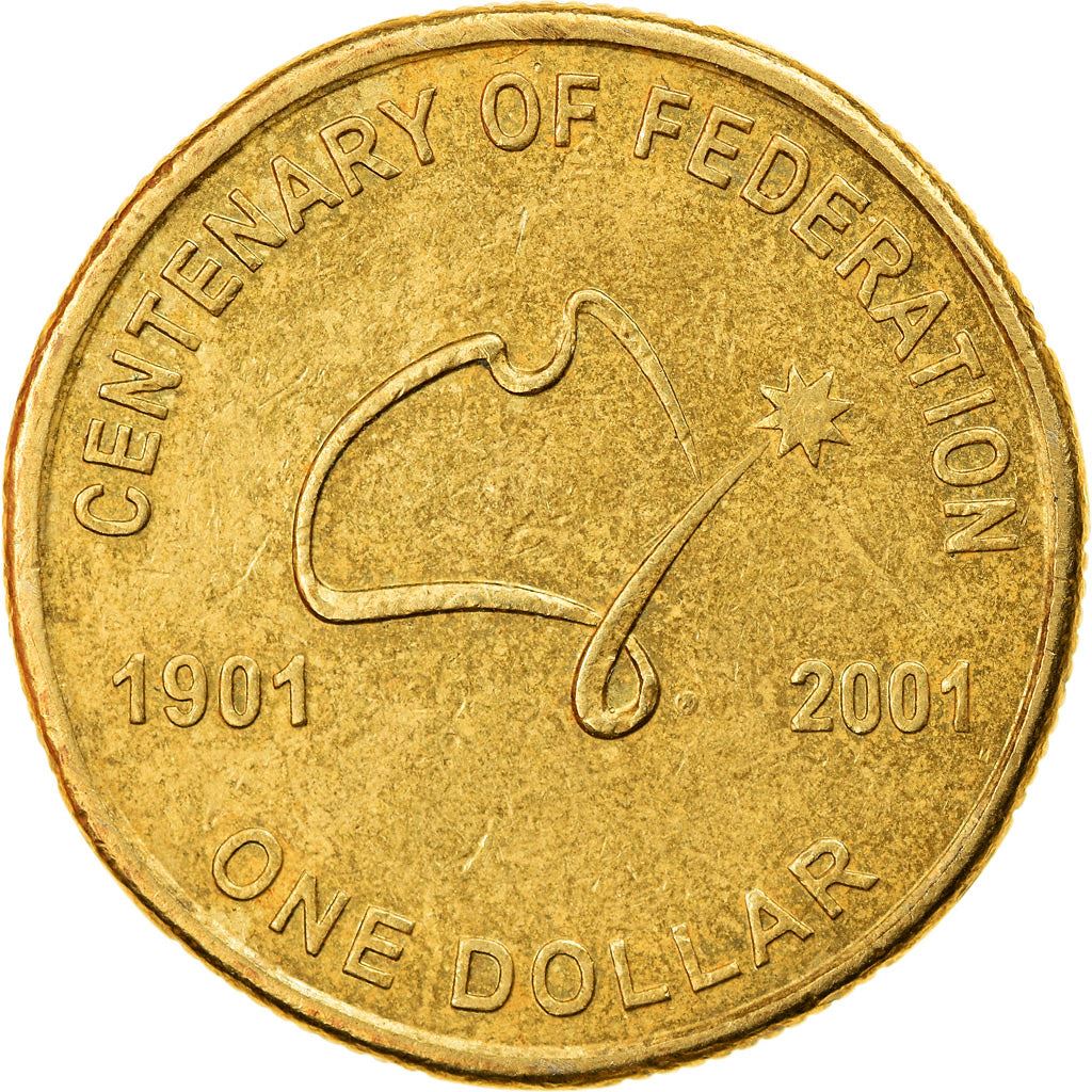 Australia | 1 Dollar Coin | Centenary of Federation | Km:534 | 2001