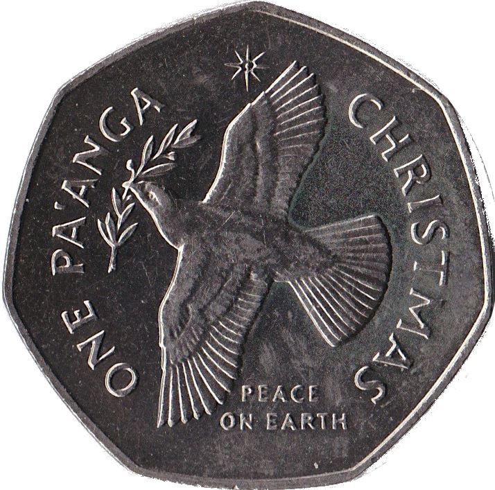 Tonga 1 Pa'anga Coin | Taufa'ahau Tupou IV | Dove | KM118 | 1985