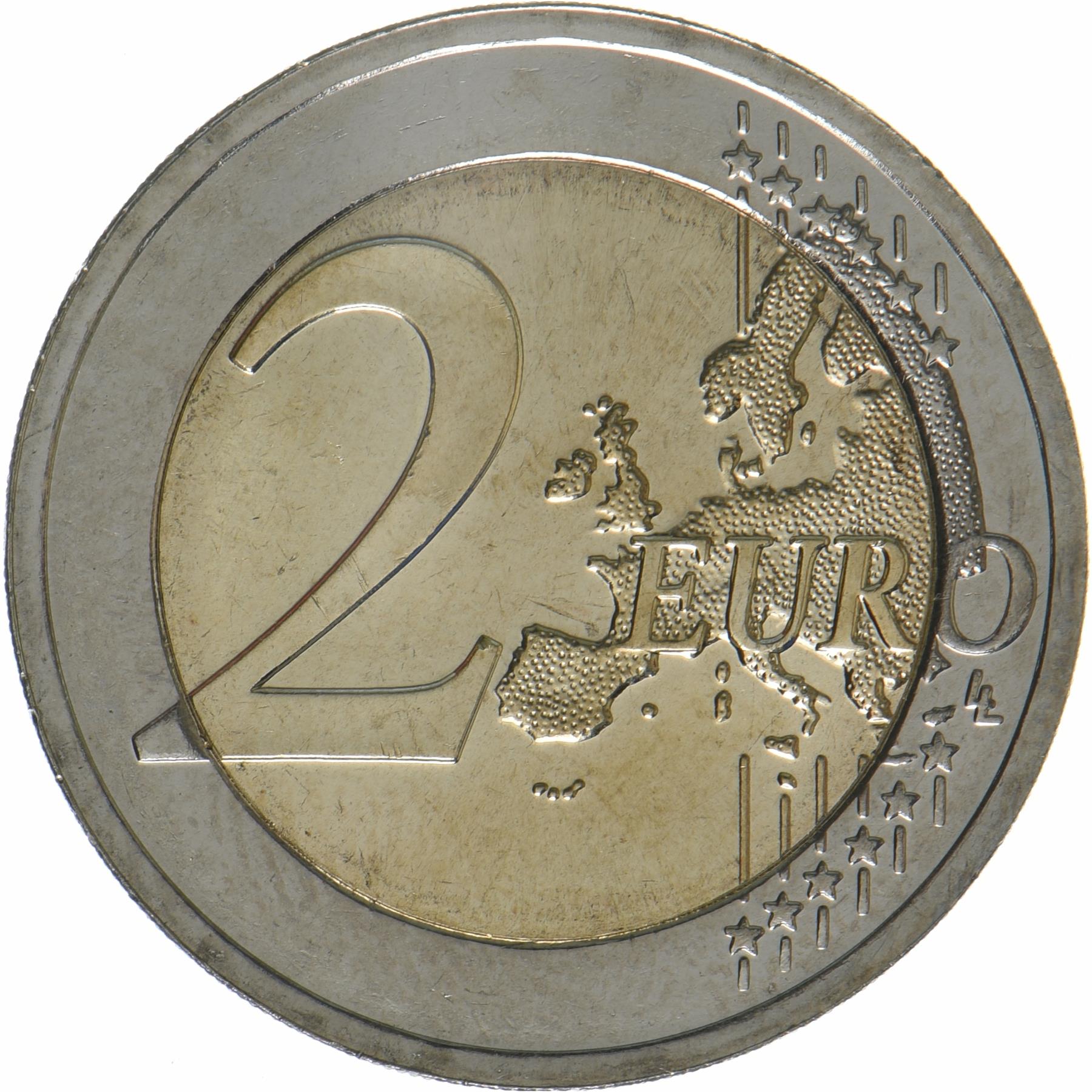 Lithuania | 2 Euros Coin | Together with Ukraine | KM:282 | 2023