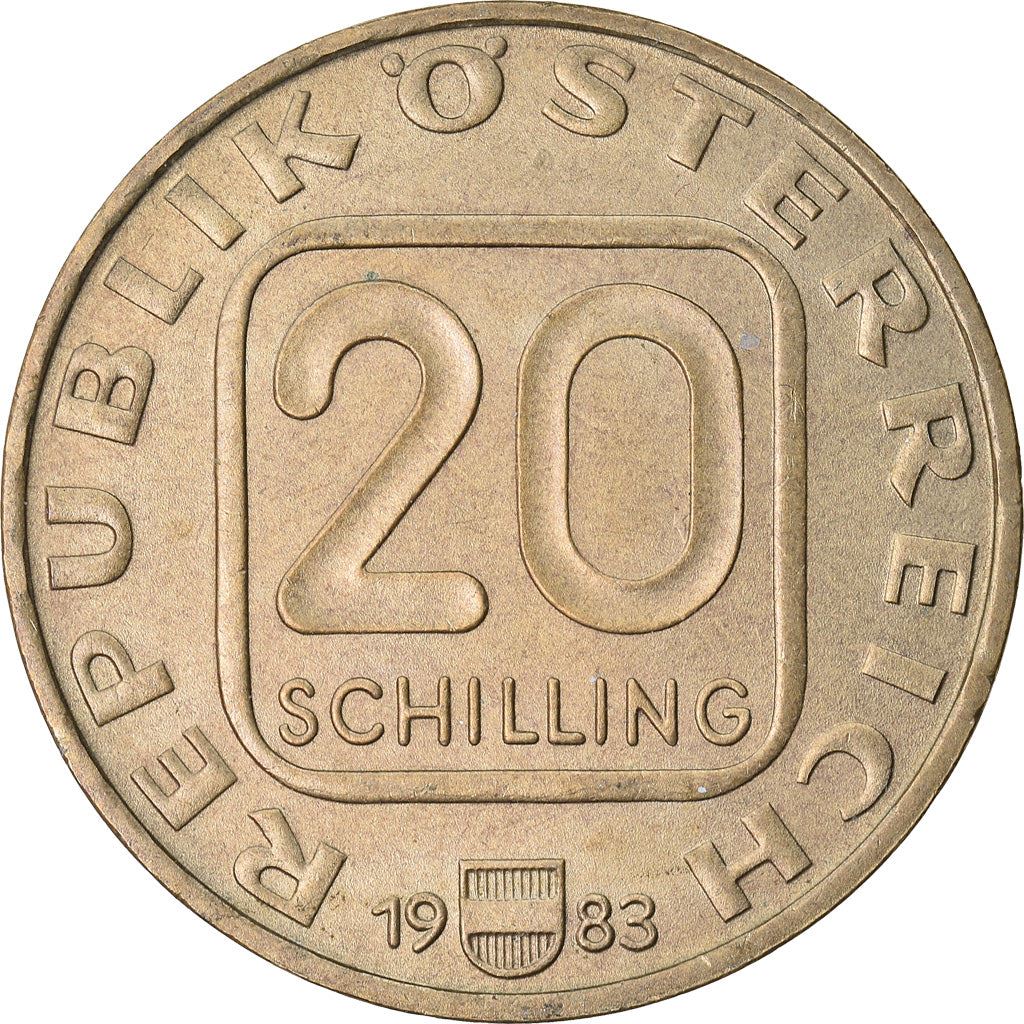 Austria | 20 Schilling Coin | Hochosterwitz Castle | Km:2960 | 1983 - 1993