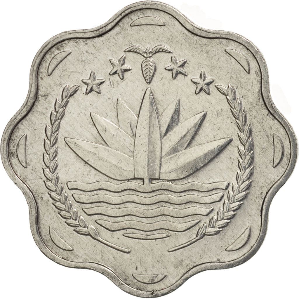 Bangladesh | 10 Poisha Coin | FAO | Km:11.2 | 1983 - 1994