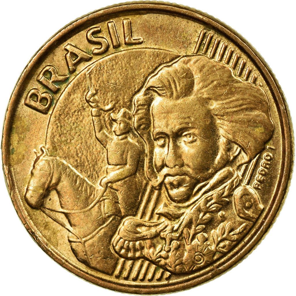 Brazil | 10 Centavos Coin | Pedro I | Km:649 | 1998 - 2024