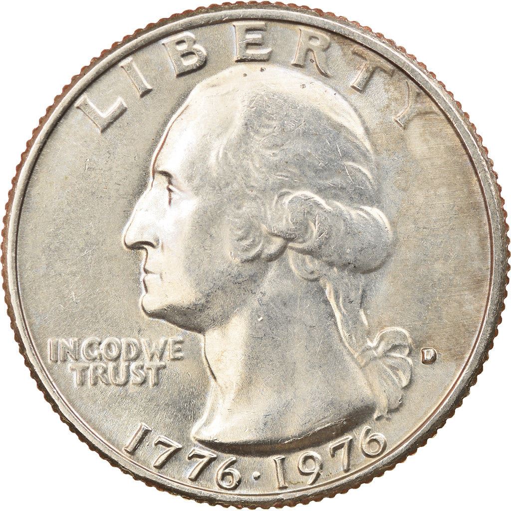 United States | ¼ Dollar Coin | Patriot Drummer | Copper-nickel clad copper | KM:204 | 1976