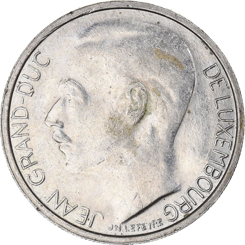 Luxembourg | 1 Franc Coin | Grand Duke Jean | Copper-nickel | KM:59 | 1986-1987