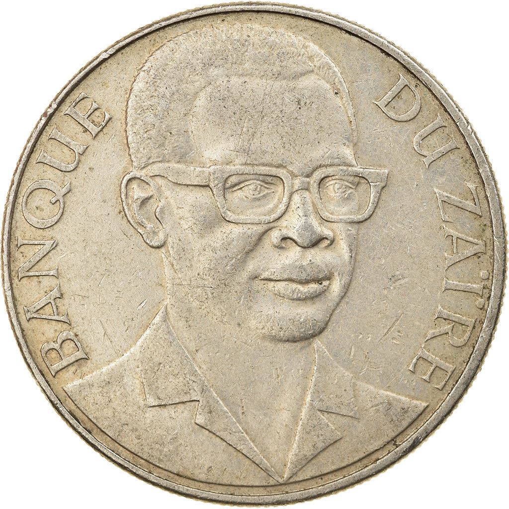 Zaire | 10 Makuta Coin | Mobutu Sese Seko | Km:7 | 1973 - 1978