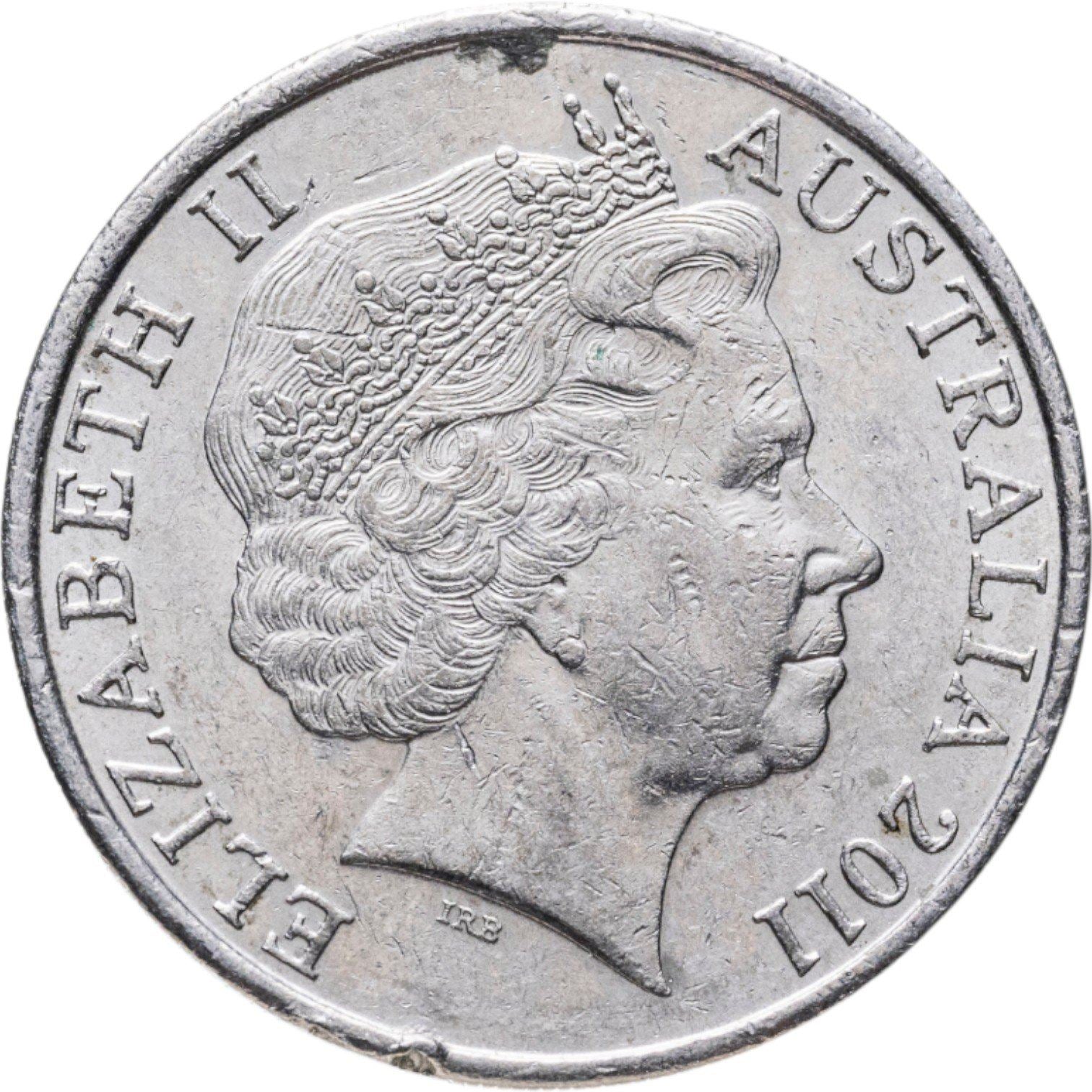 Australia | 20 Cents Coin | Royal Wedding | KM:1566 | 2011