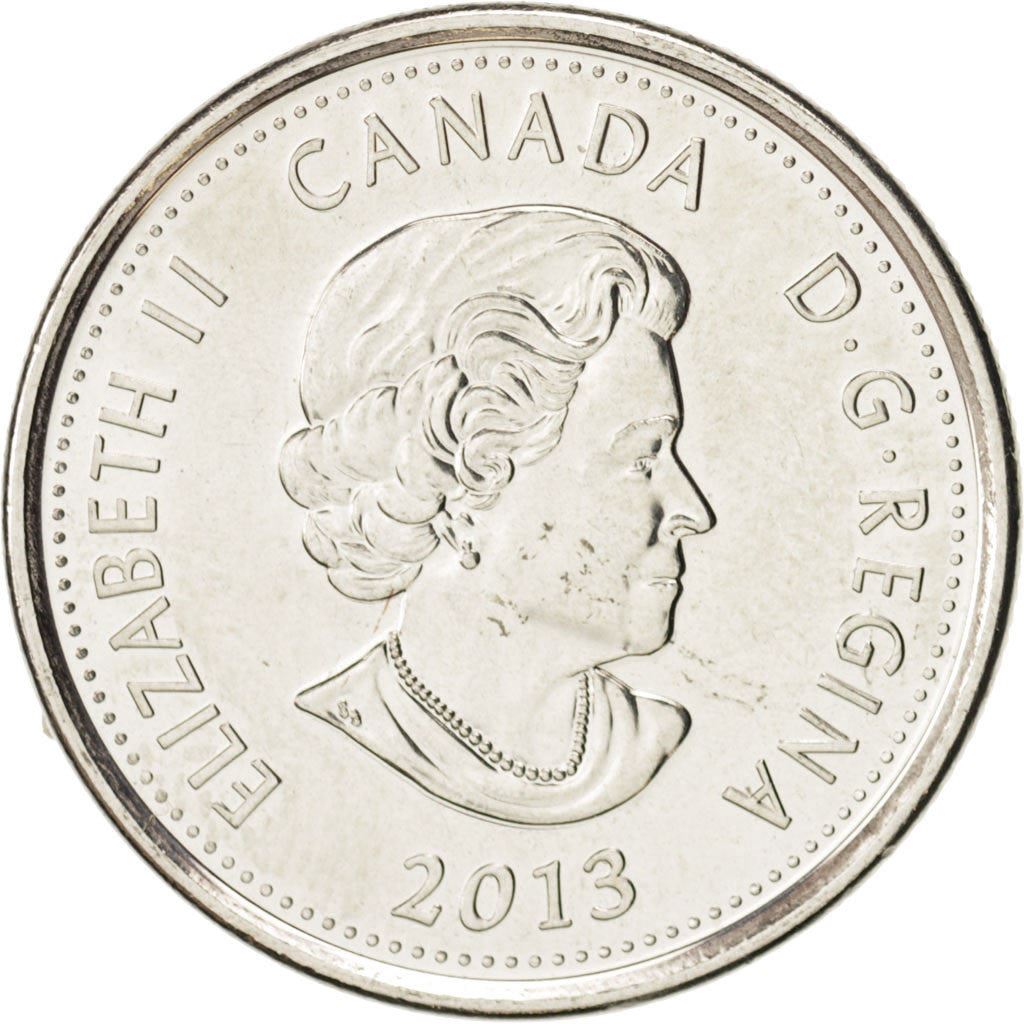 Canada | 25 Cents Coin | Laura Secord | Nickel plated steel | KM:1700 | 2013