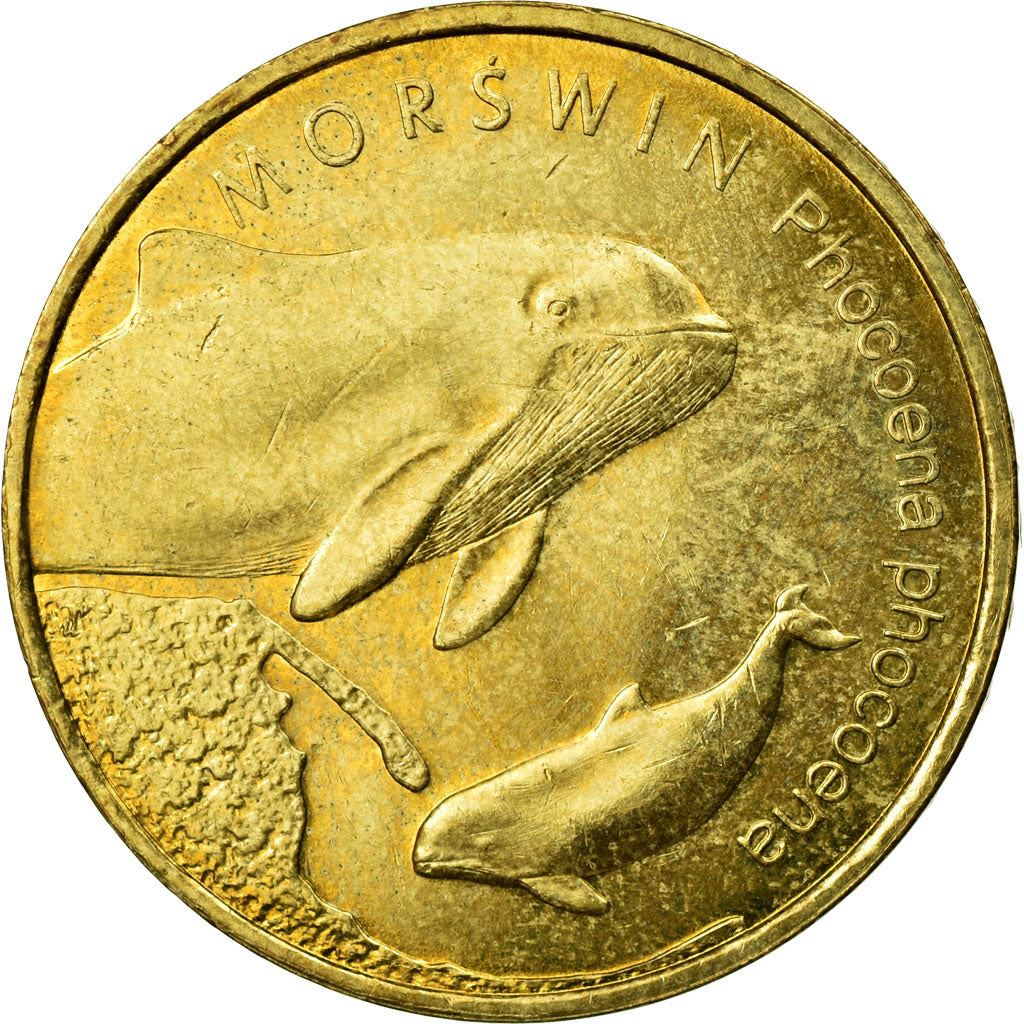 Poland | 2 Zlotys Coin | Morświn | Y:464 | 2004