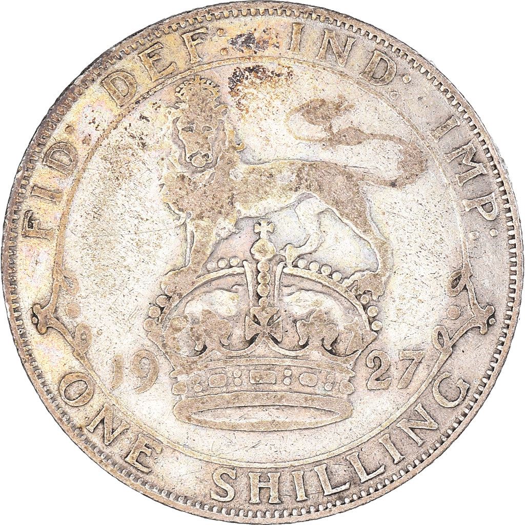 United Kingdom | 1 Shilling Coin | George V | KM:829 | 1926 - 1927