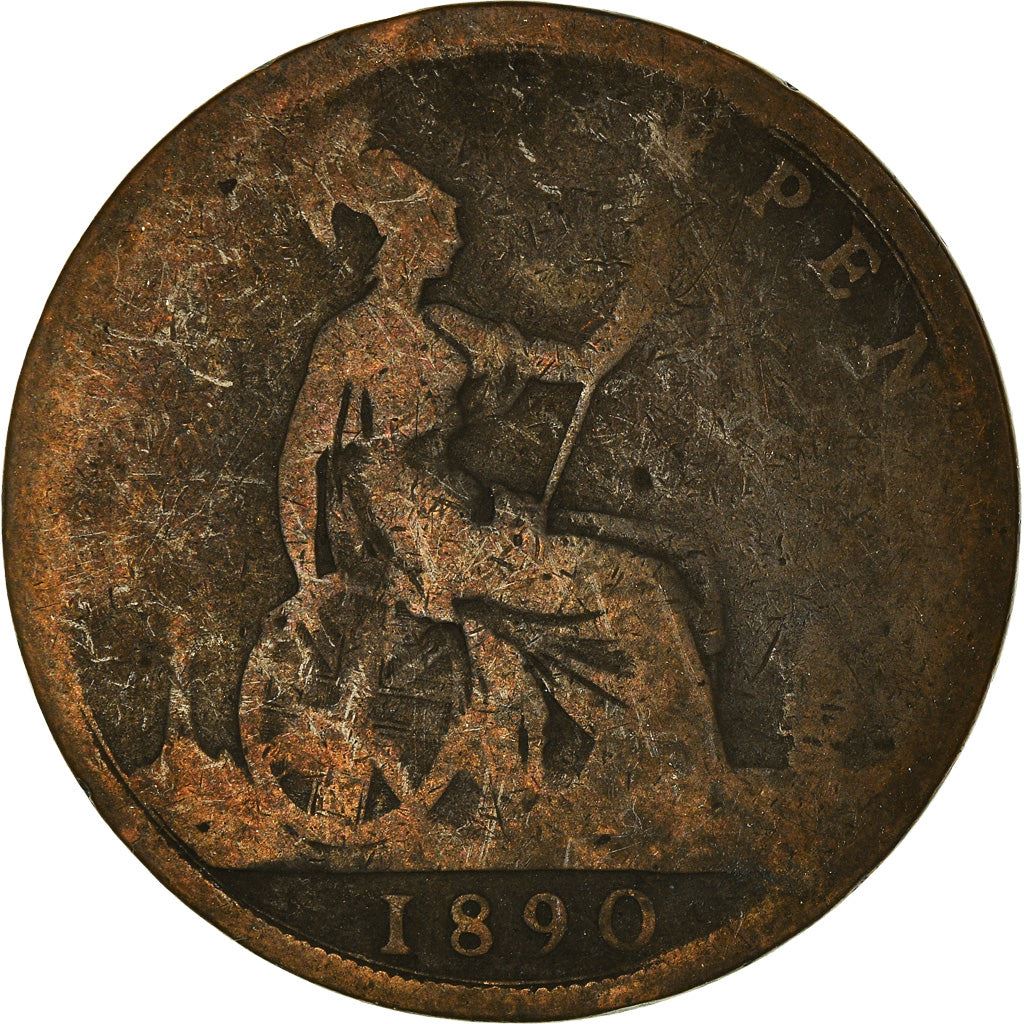 United Kingdom | 1 Penny Coin | Victoria | KM:755 | 1874 - 1894